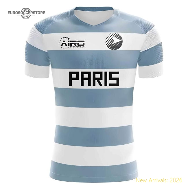 2025-2026 Racing Paris Home Concept Football Shirt - Baby-Vantage Point Soccer